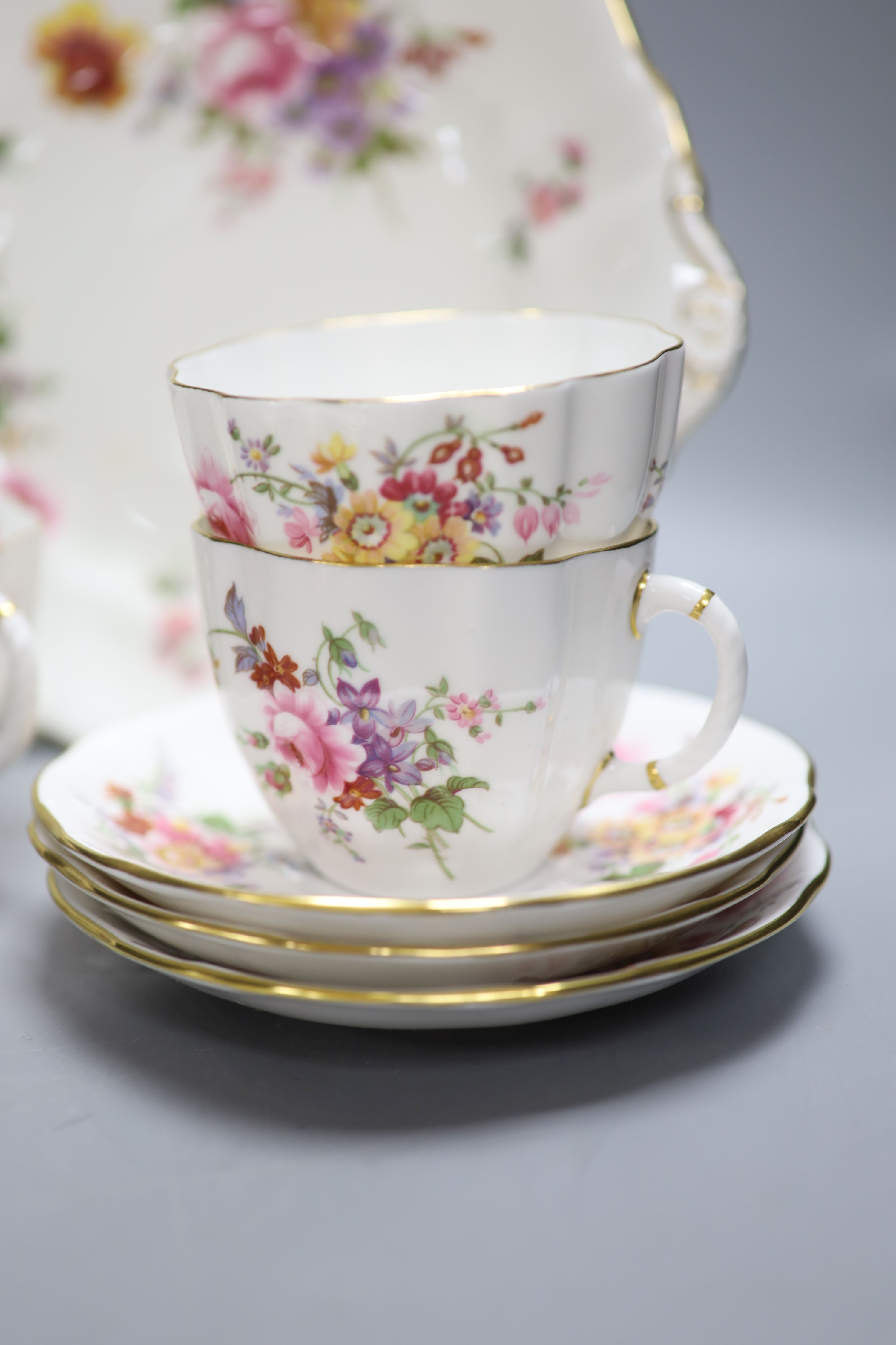 A Royal Crown Derby posies pattern part service